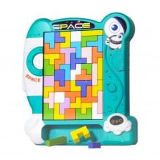 Дитяча розвиваюча іграшка 3 в 1 "Пазли, тетріс, танграм" 8792(Turquoise)