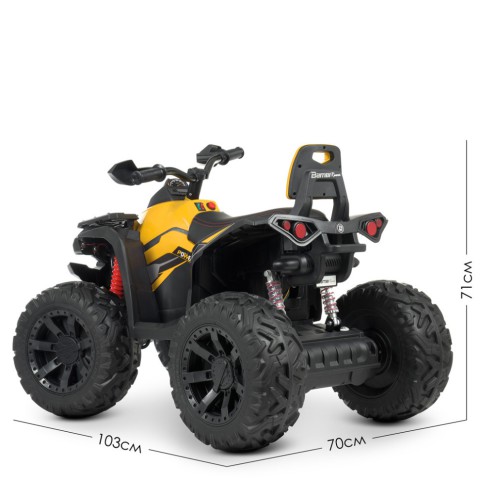 Дитячий електроквадроцикл Bambi Racer M 4795EBLR-6 до 30 кг
