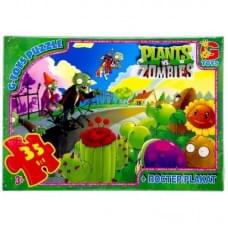 Дитячий пазл "Рослини проти Зомбі" PVZ01 постер, 35 елементів