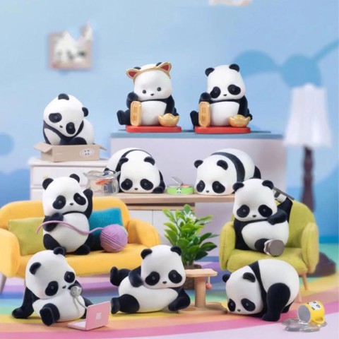 Колекційна фігурка-сюрприз "Мяу панди" 52Toys 22CB437GG13 серії "Panda Roll"