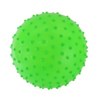 М'ячик дитячий з шипами MB0110 гумовий 12 см, 38 грам Зелений