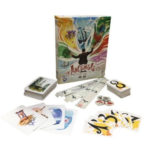 Карткова гра "Ансамбль" ANS001UA мітка рівня, правила гри