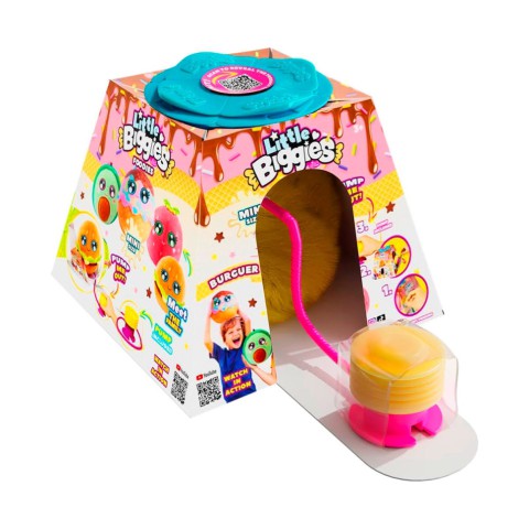 Ігровий набір серії "Little Foodies" W2 - Бургер Biggies BIG002-BU надувна іграшка, насос 22 см