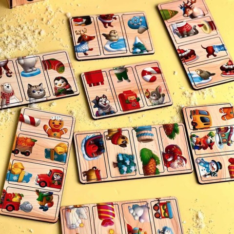 Настільна гра "Доміно-пазл" (ПСД240) PSD240, 28 плашок