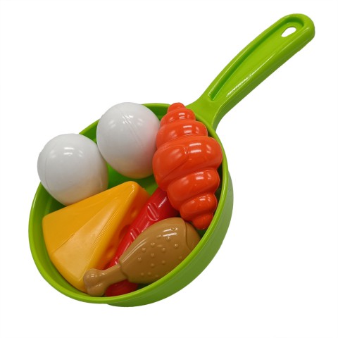 Ігровий набір Продукты 9048TXK, зі сковорідкою Green