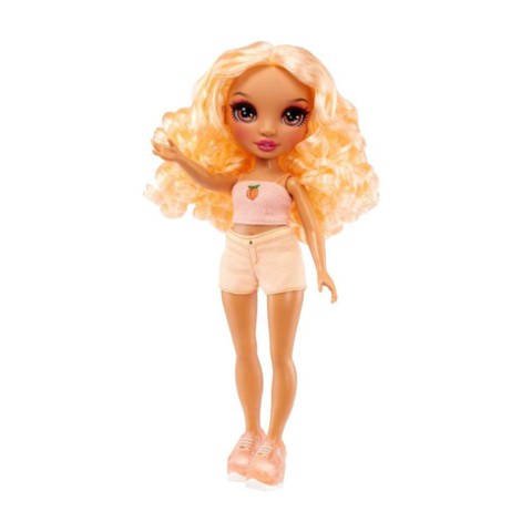 Дитяча ігрова лялька Персик Rainbow High 987970 серії "ОРР" з аксесуарами
