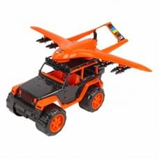 Ігровий набір транспорту "Позашляховик та Безпілотник" 0853TXK