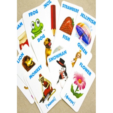 Дитячі розвиваючі картки "Англійський алфавіт" 13106047, 36 карток