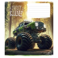 Зошит учнівський "Offroad masters" 018-3287L-3 в лінію, 18 аркушів