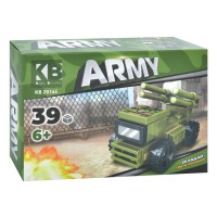 Дитячий конструктор "Військова техніка" KB 2016E 39 деталей