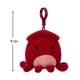 М'яка іграшка Кальмар Альтман Squishmallows SQCP00146 на кліпсі 9 см