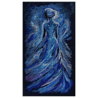 Набір для вишивання хрестиком "Хранителька снів" AH-191 25х43 см