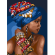 Картина за номерами "African woman" 10369-NN 30х40 см