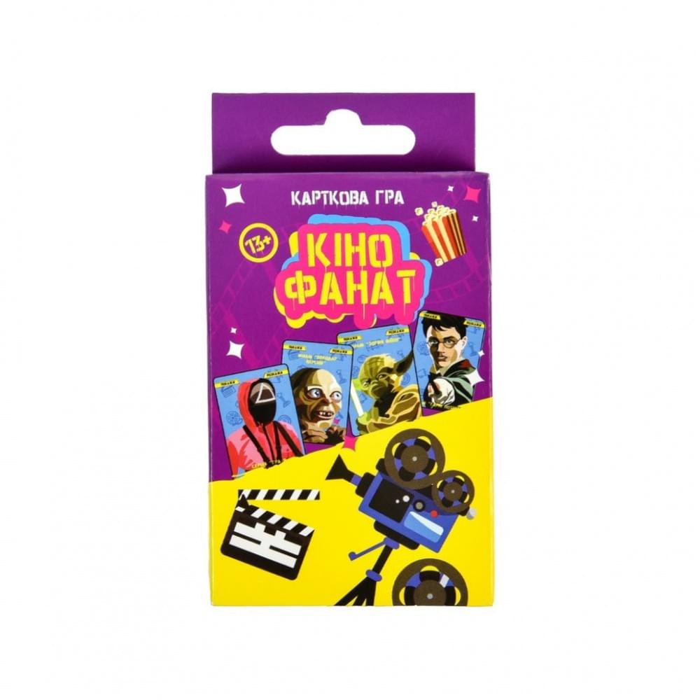 Карткова гра "Кінофанат" 30732 інструкція, українська мова Карткова гра "Кінофанат" 30732 інструкція, українська мова