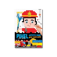 Дитяча розмальовка "PIXEL Activity Book для хлопчиків" РМ-84-02