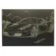 Гравюра А4 "Спорткар-1" ГрА4-8з эконом вариант в пакете 29,7х21 см