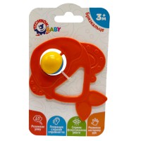 Дитяче брязкальце "Рибка" 9338TXK-3 червоний