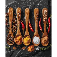 Картина за номерами "Різноманітні спеції" KHO5690 40х50см