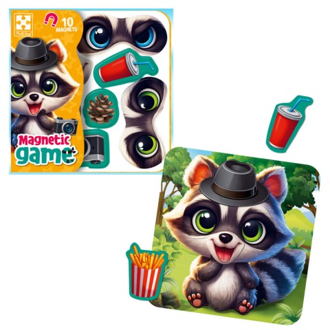 Гра розвиваюча "Емоції Єнота" VT3220-03, 10 магнітів