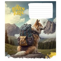 Зошит учнівський "Best adventure" 012-3285K-3 в клітинку, 12 аркушів