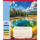 Зошит учнівський "Кольори гір" 060-610093K-2 в клітинку, 60 аркушів