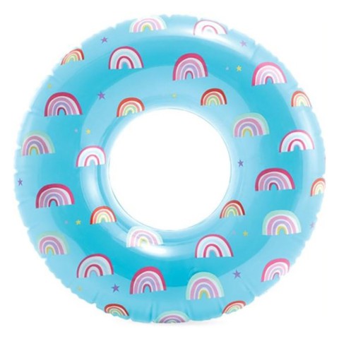 Дитячий надувний круг Веселка 59259-2 розмір 81 см
