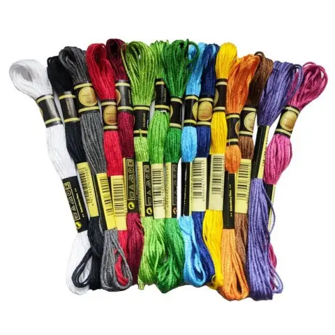 Нить мулине Muline-8m 8 метров, в ассортименте