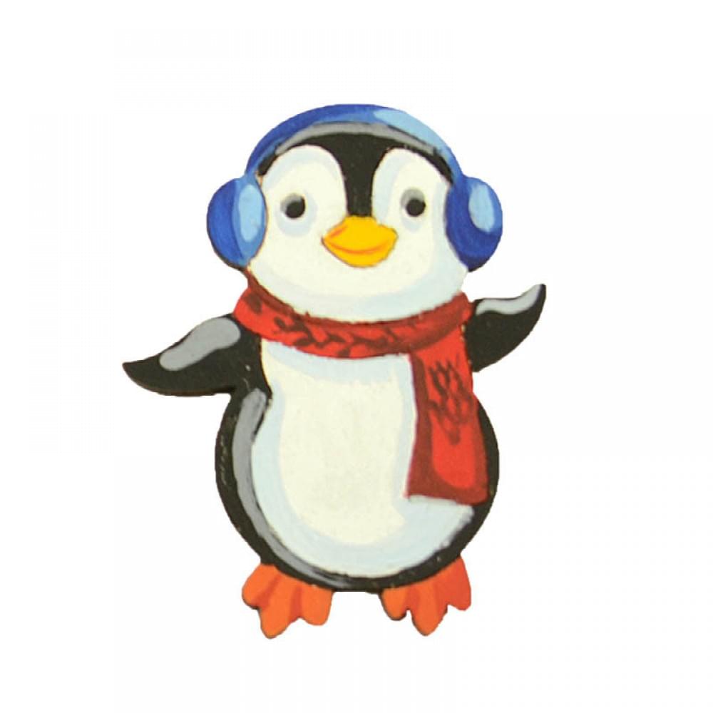 Набір для творчості новорічний Розпис акриловими фарбами "Олень та пінгвін" Умняшка НГ-002/2