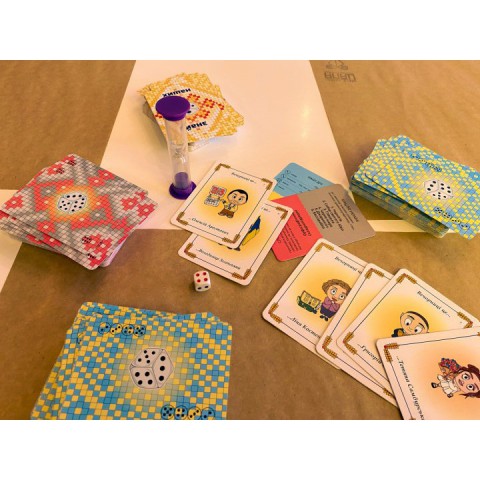 Настільна гра для компанії "Вечорниці" 8878-VCHR Укр