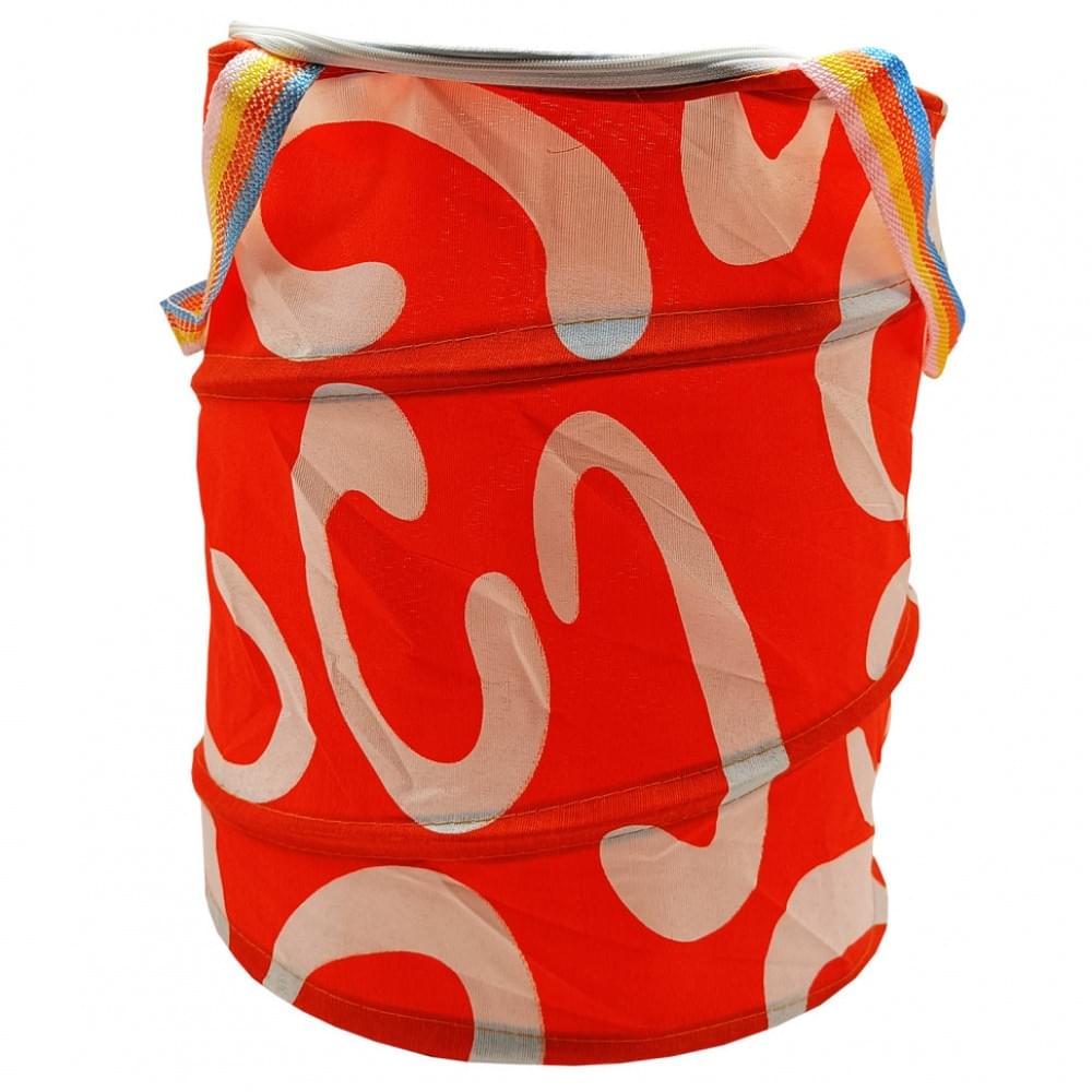 Кошик для іграшок M3732 діаметр 30 см, висота 38 см, дах-застібка-мол, 2 ручки M3732-11