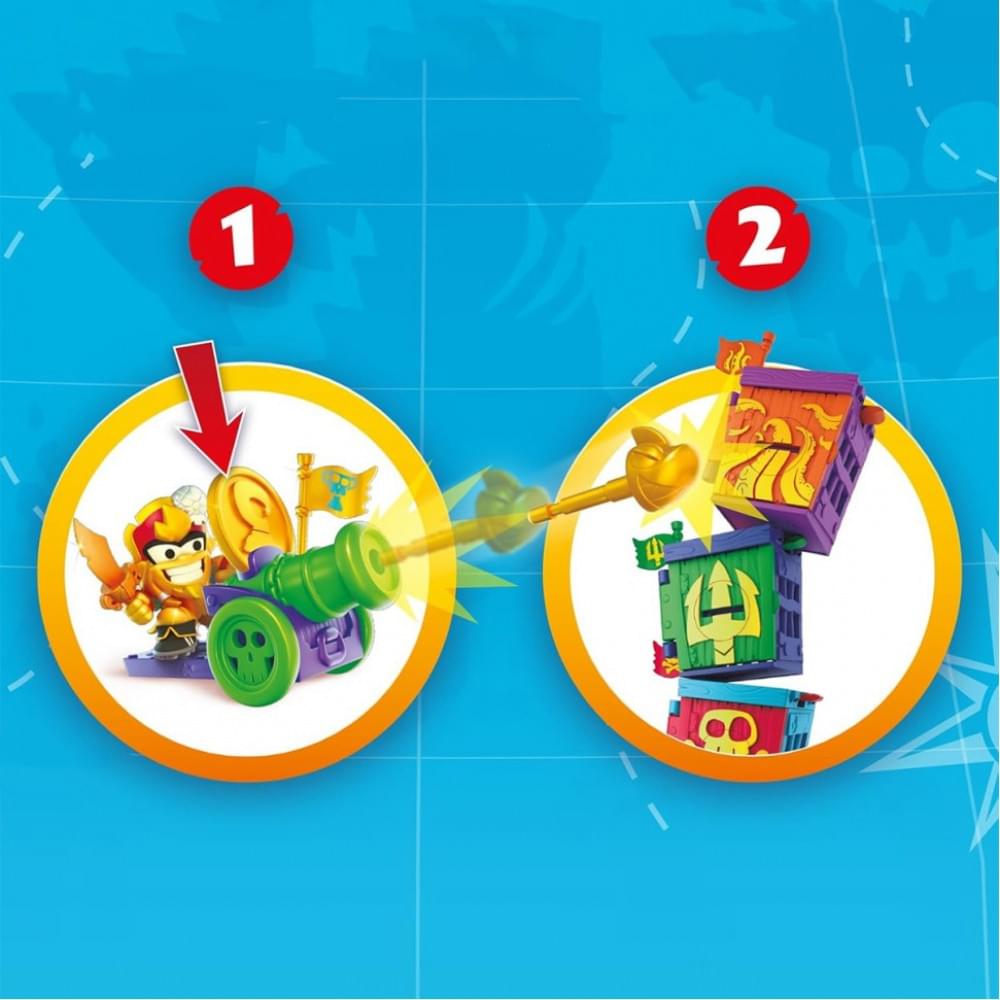 Дитячий іграшковий набір з фігурками "Піратські пригоди" PIRATIX PPX1D226IN00 серії "Golden Treasure"