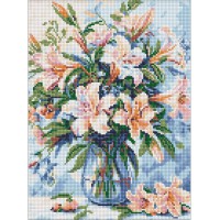 Алмазна мозаїка "Квіткова поема" ©art_selena_ua AMO8150, 30x40 см