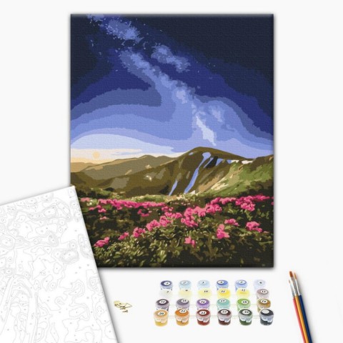 Картина за номерами "Чорногора" ©Roksolana Baran BS53753, 40х50 см