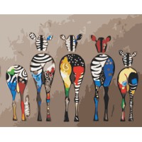 Картина за номерами. Art Craft "Життя, як веселка" 40 * 50 см 11602-AC