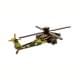 Дерев'яний 3D конcтруктор "Вертоліт" Puz-00954, 125 деталей