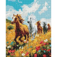 Алмазна мозаїка "Польова гармонія" ©art_selena_ua AMO8017, 40х50 см