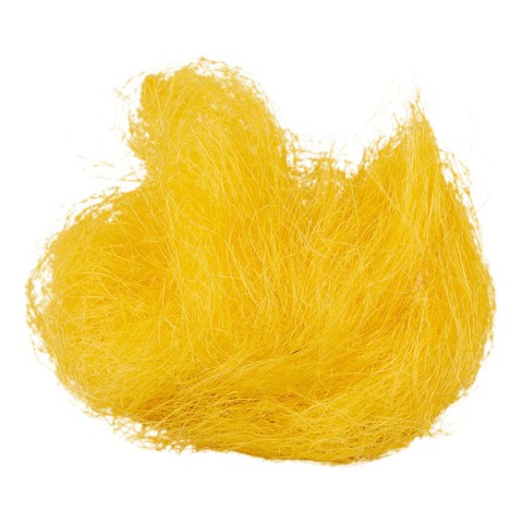 Декоративний наповнювач Сизаль 742781 натуральний, 30 грам, жовтий