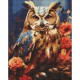 Алмазна мозаїка "Лісовий пугач" AMO7939 40х50см