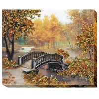 Набір для вишивання бісером "Золото осені" AB-498 37х30 см