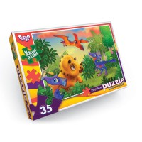 М'які пазли "Трицераптор" S35-10-12, 35 елементів