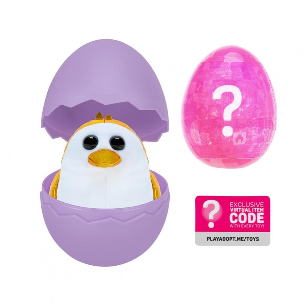 М'яка іграшка-сюрприз у яйці "S3 - Веселі звірята" Adopt Me! AME0042, 13 см