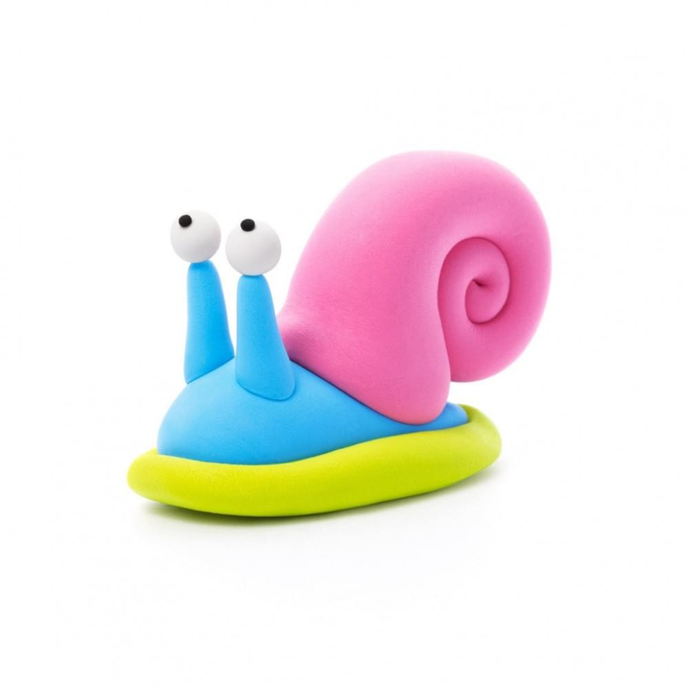 Набір самозатвердіючого пластиліну Екзотичні тварини Гастропод ЛІПАКА 30125-UA01