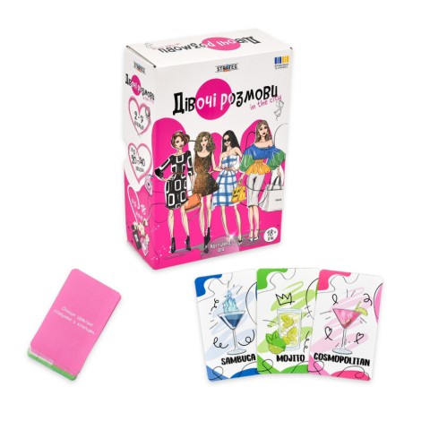 Карткова гра Дівочі розмови 30590 карток 108 штук