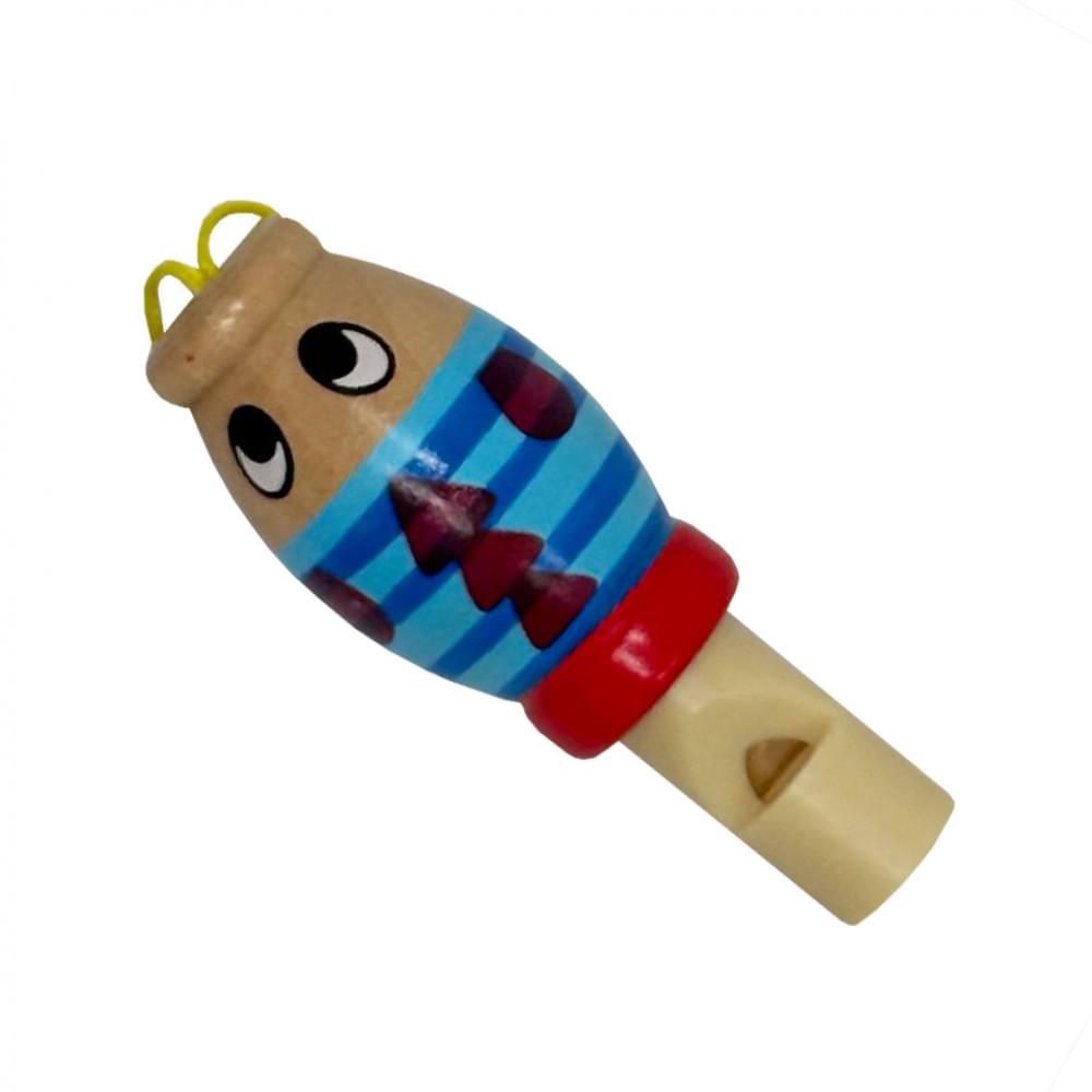 Дерев'яна іграшка Свисток MD 1934-8 на петельці Дерев'яна іграшка Свисток MD 1934-8 на петельці