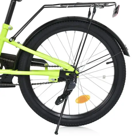 Велосипед дитячий MB 20013-1, 18 дюймів, салатовий