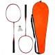 Набір для бадмінтону NE-BD-208OR 2 ракетки, волан, чохол