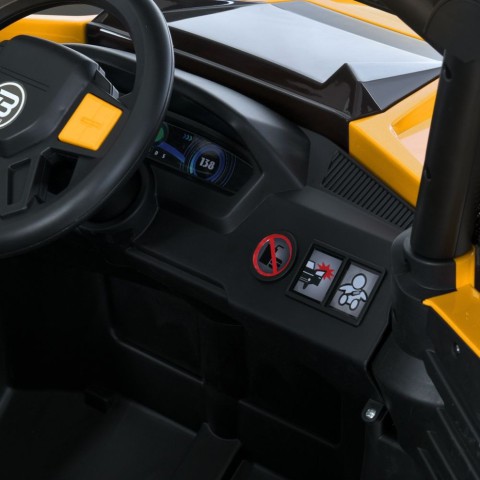 Дитячий електромобіль Джип M 6131EBLR-7(24V) до 30 кг