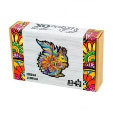 Фігурний дерев'яний пазл "Лісова білочка" PuzA3-00728, 95 деталей