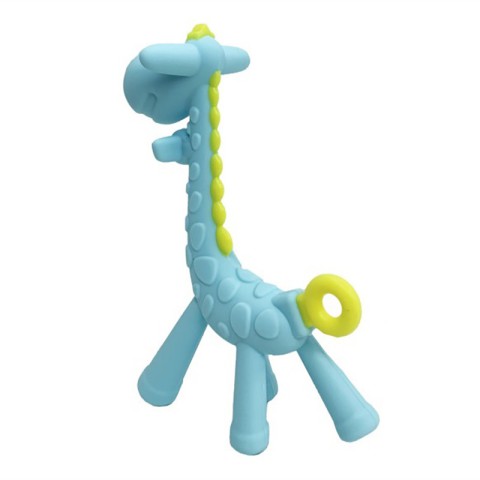 Силіконовий прорізувач "Жираф" MGZ-0423(Blue) без футляра