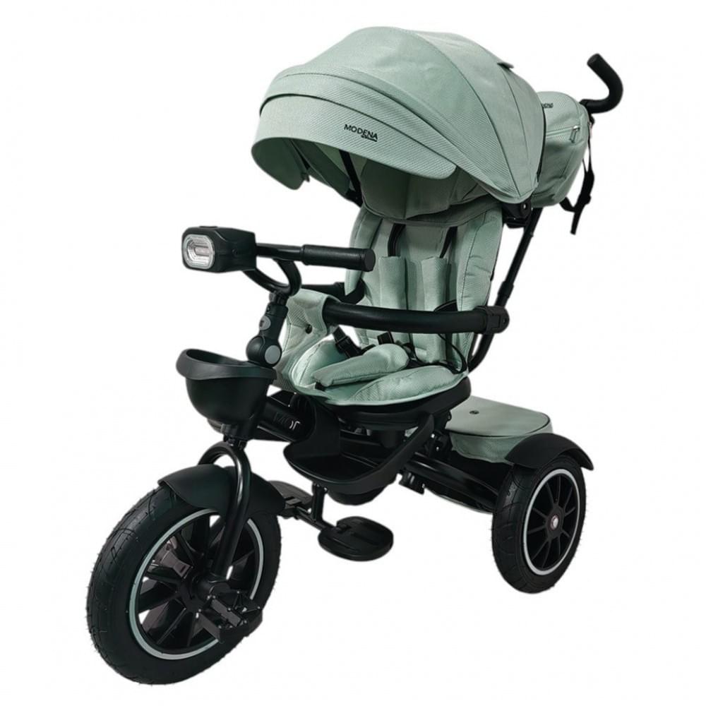 Дитячий триколісний велосипед MODENA ME 1193 Cloud Blue, з батьківською ручкою